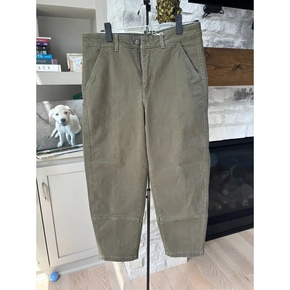 Alpine Design Women's Vintage Olive Barrel Pants Size 8